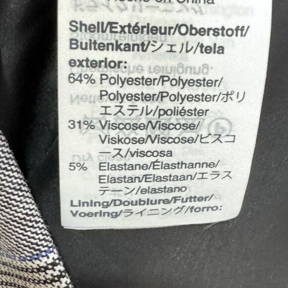 J Crew Dress Womens 8 Gray Plaid Sleeveless Sheath Business Career AC409 FA19 - Picture 11 of 12